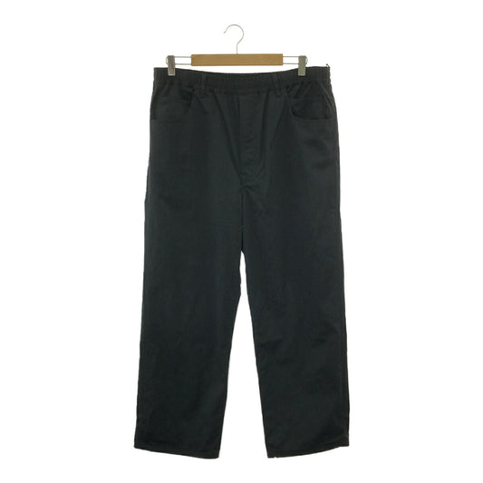 DAIWA PIER39 Black Tech 8-Pocket Twill Drawcord Pants Size L