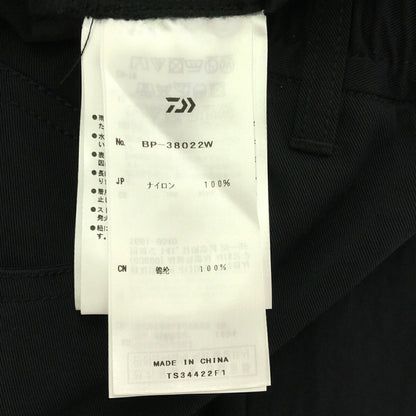 DAIWA PIER39 Black Tech 8-Pocket Twill Drawcord Pants Size L