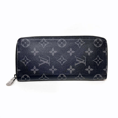 LOUIS VUITTON Monogram Eclipse Zippy Wallet Size ONE SIZE