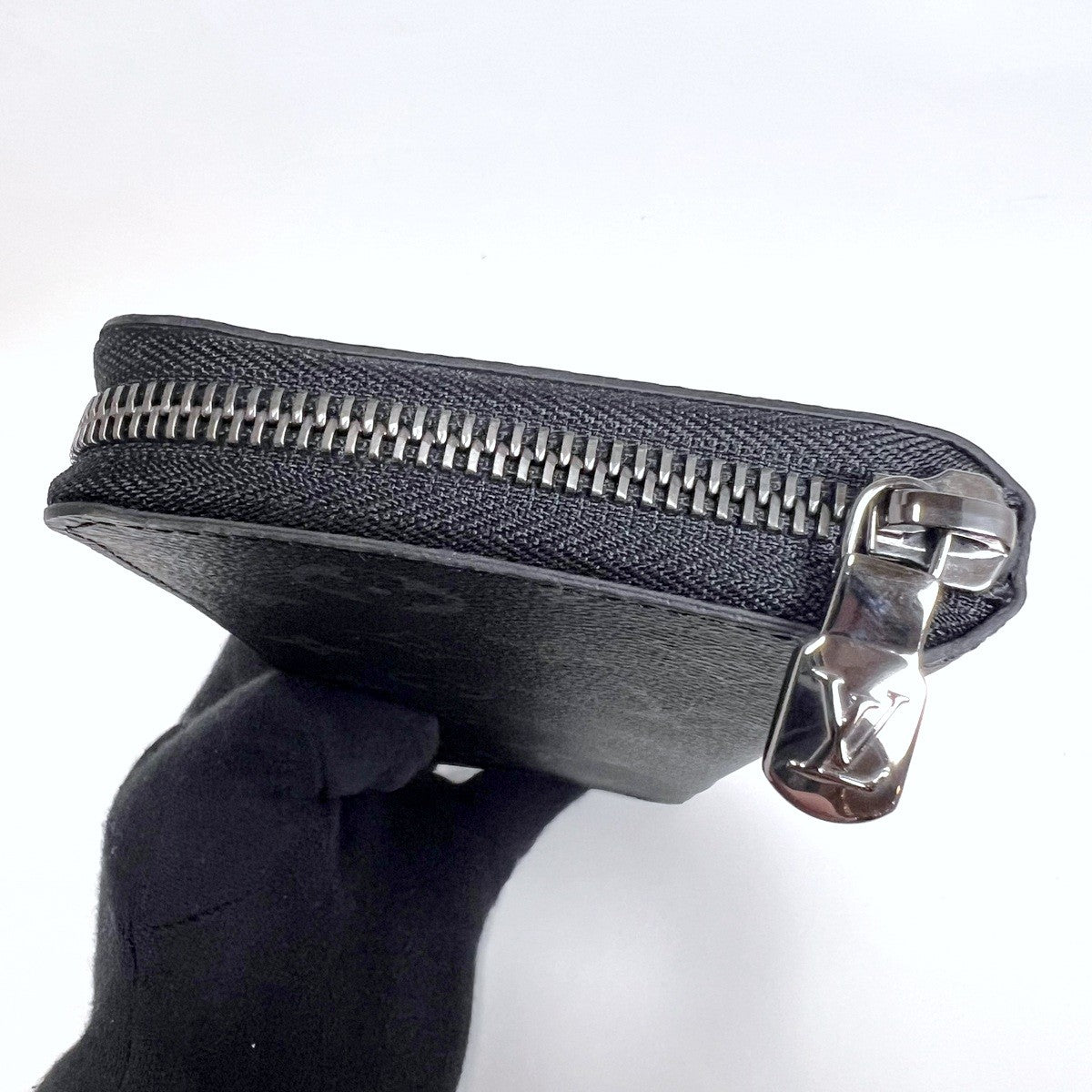 LOUIS VUITTON Monogram Eclipse Zippy Wallet Size ONE SIZE