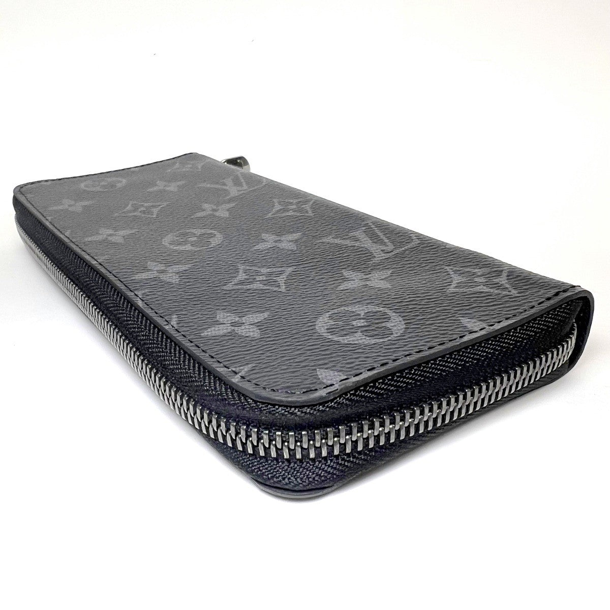LOUIS VUITTON Monogram Eclipse Zippy Wallet Size ONE SIZE