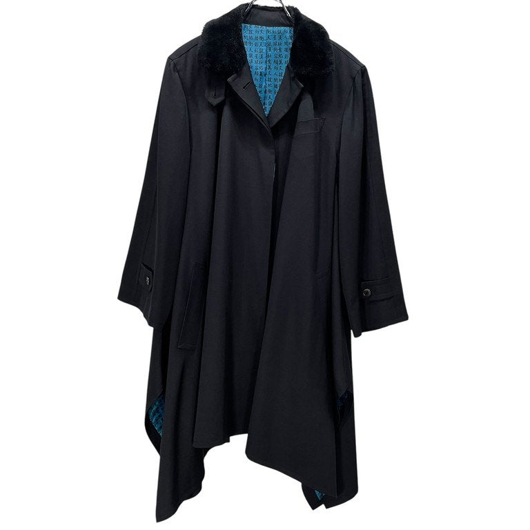 Jean Paul GAULTIER FEMME 91AW Wool Coat Black Size 40