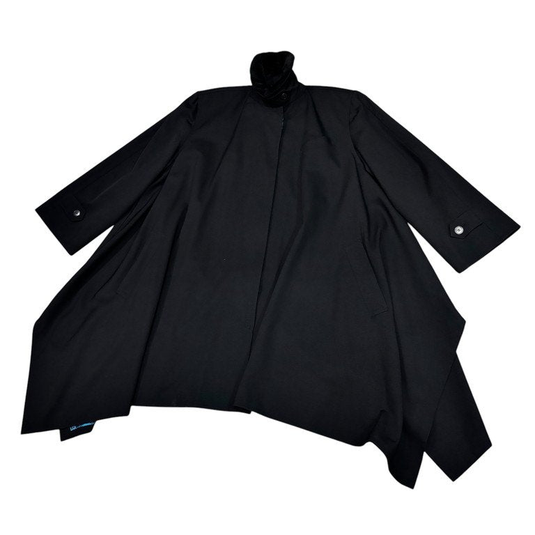 Jean Paul GAULTIER FEMME 91AW Wool Coat Black Size 40