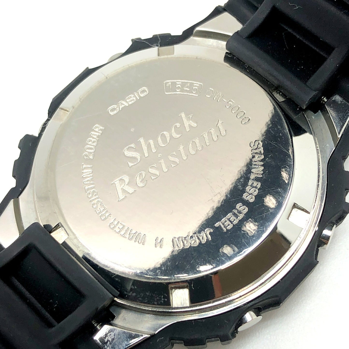 G-SHOCK DW-5000-1 First Gen Reissue Back Watch Size ONE SIZE