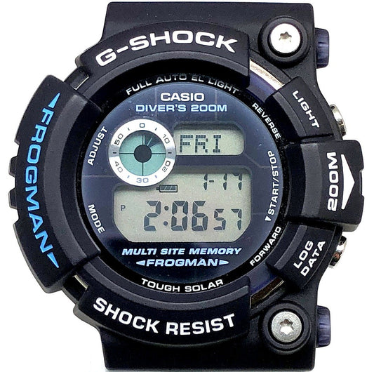 G-SHOCK FROGMAN 2005 Cobalt Wave Solar Watch Size ONE SIZE