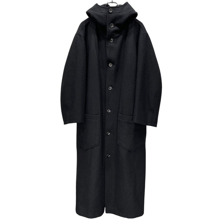 Yohji Yamamoto 97AW Wool Melton Hooded Coat Size M
