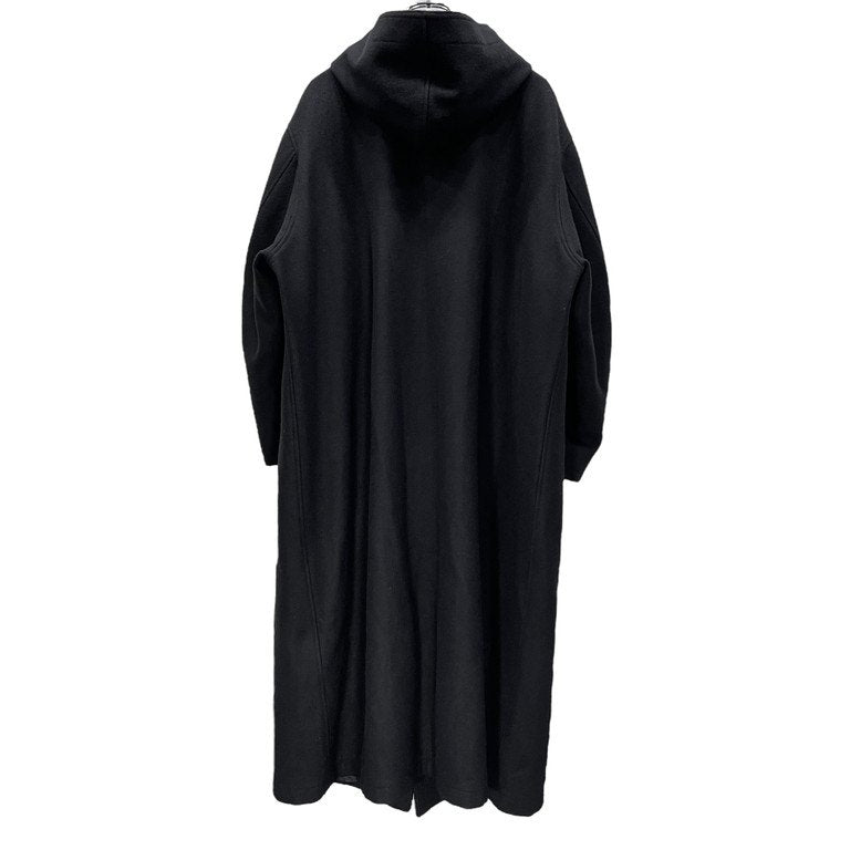 Yohji Yamamoto 97AW Wool Melton Hooded Coat Size M