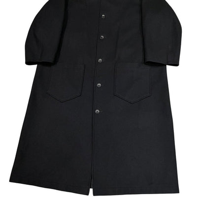 Yohji Yamamoto 97AW Wool Melton Hooded Coat Size M