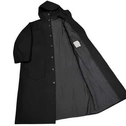 Yohji Yamamoto 97AW Wool Melton Hooded Coat Size M