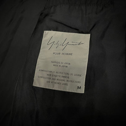 Yohji Yamamoto 97AW Wool Melton Hooded Coat Size M