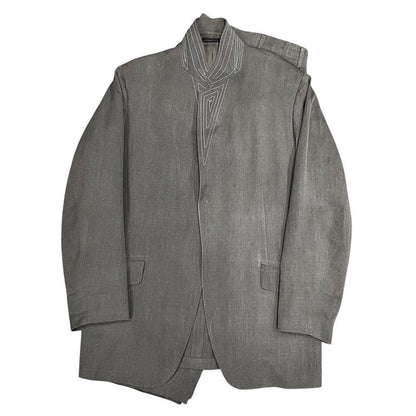 Yohji Yamamoto 95SS Zoot Suit Sashiko Gabardine Size M