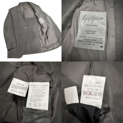 Yohji Yamamoto 95SS Zoot Suit Sashiko Gabardine Size M