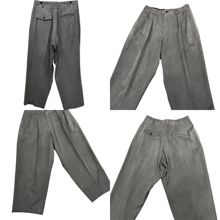 Yohji Yamamoto 95SS Zoot Suit Sashiko Gabardine Size M