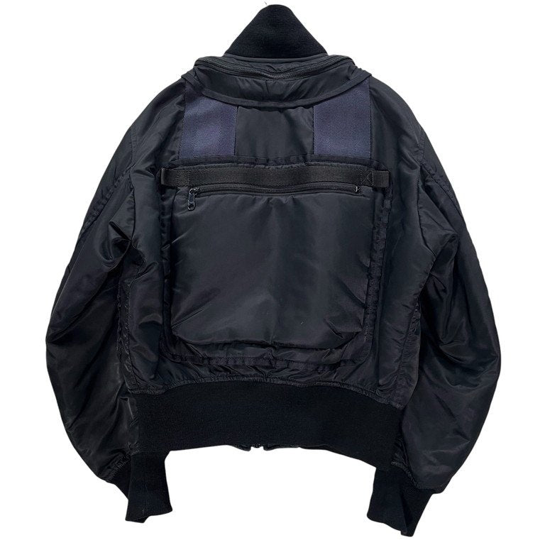 Issey Miyake 96AW Parachute Cargo Bomber Jacket Size M