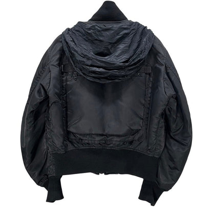 Issey Miyake 96AW Parachute Cargo Bomber Jacket Size M