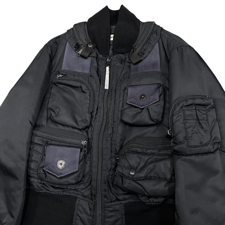 Issey Miyake 96AW Parachute Cargo Bomber Jacket Size M