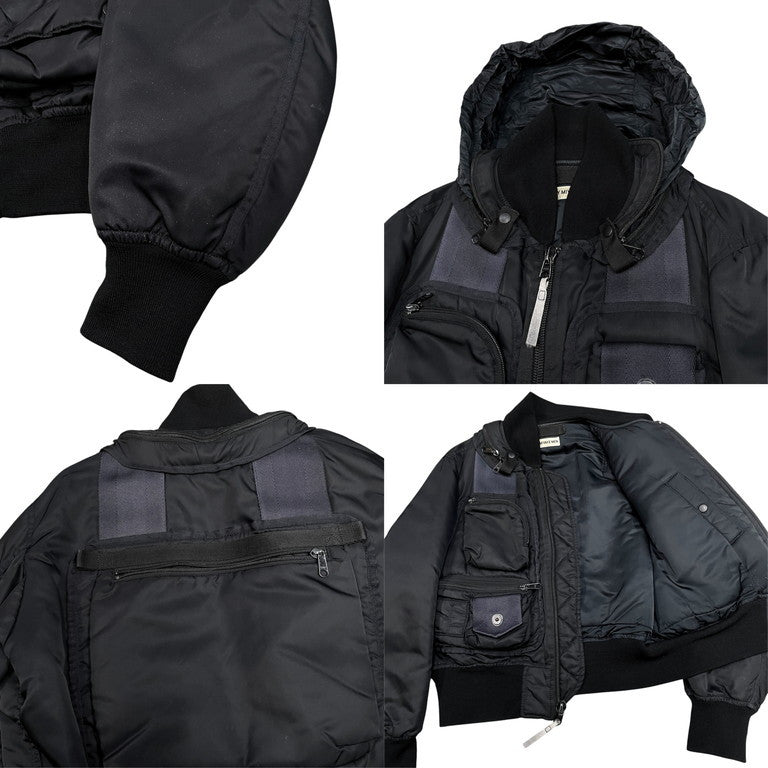 Issey Miyake 96AW Parachute Cargo Bomber Jacket Size M