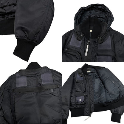 Issey Miyake 96AW Parachute Cargo Bomber Jacket Size M