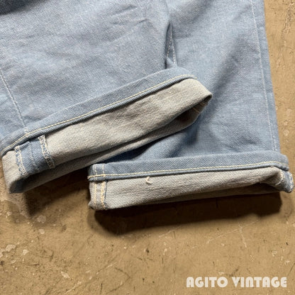 Lee 70s 108Z Light Blue Black Tag USA Made Jeans Size W31
