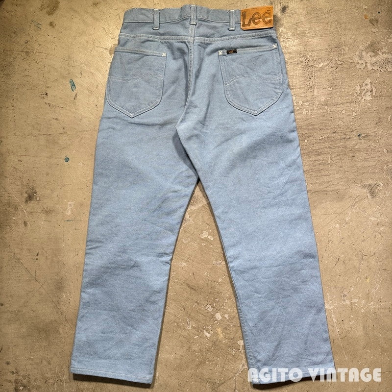 Lee 70s 108Z Light Blue Black Tag USA Made Jeans Size W31