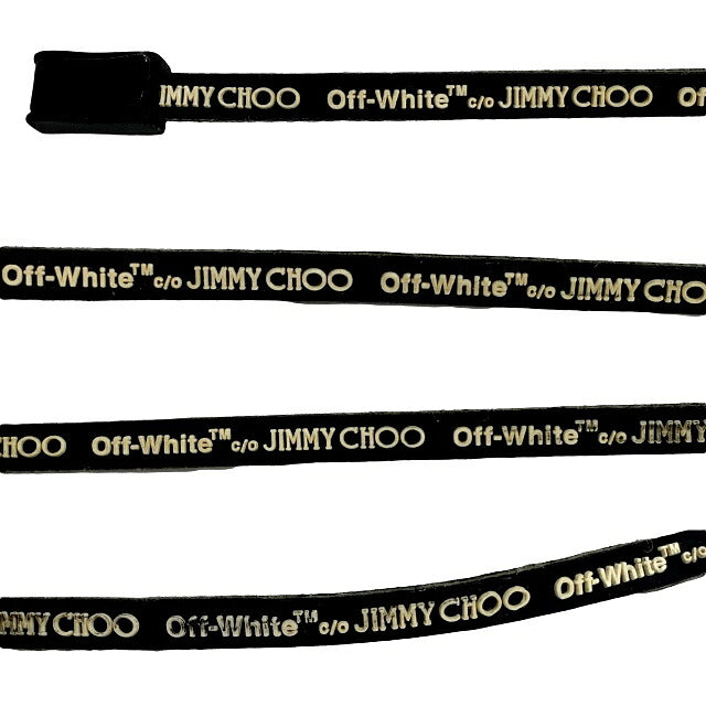 OFF-WHITE C/O JIMMY CHOO Rubber Bracelet Size ONE SIZE