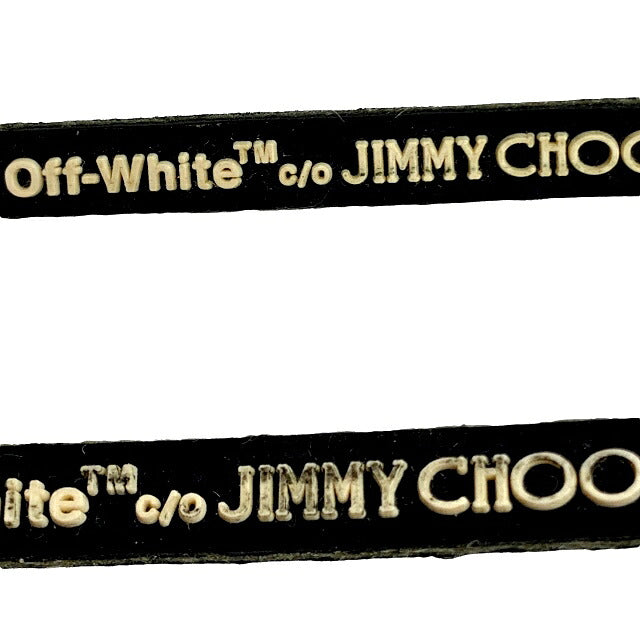 OFF-WHITE C/O JIMMY CHOO Rubber Bracelet Size ONE SIZE