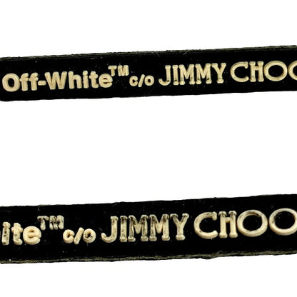 OFF-WHITE C/O JIMMY CHOO Rubber Bracelet Size ONE SIZE