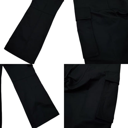 Celine 24AW Black Technical Cargo Pants Size 50