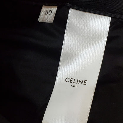 Celine 24AW Black Technical Cargo Pants Size 50