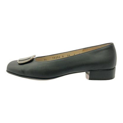 Salvatore Ferragamo Vara Patent Leather Pumps Black Size 5C