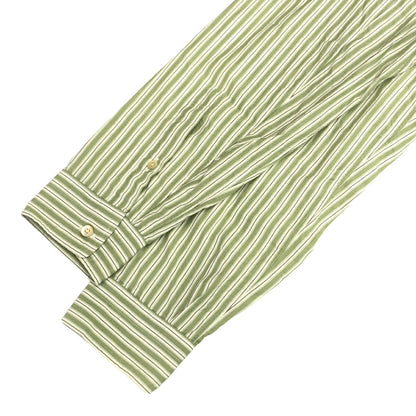 PHIGVEL MAKERS Made in Japan Stripe Band Collar Shirt Size 3