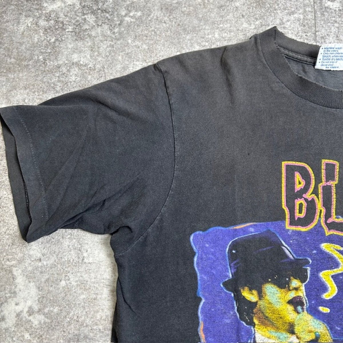 The Blues Brothers 90s Vintage Movie Faded Black T-Shirt Size L