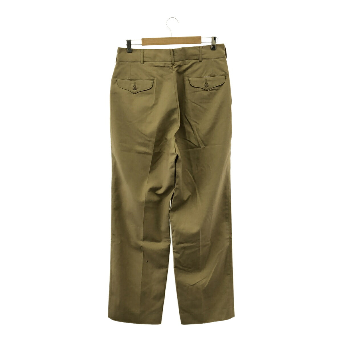 U.S.AIR FORCE 60s Summer Wool Tropical Trousers Beige