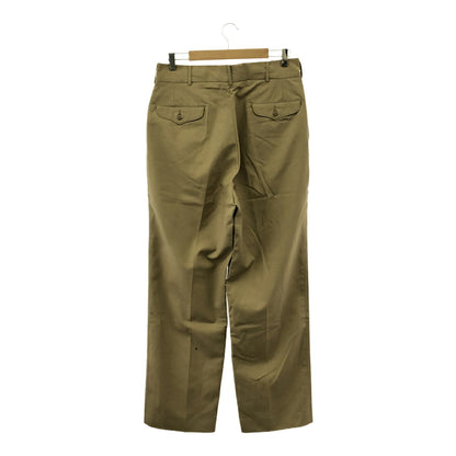 U.S.AIR FORCE 60s Summer Wool Tropical Trousers Beige