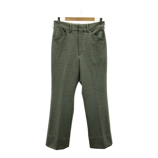 DRESS BERBER Houndstooth Knit Pants Size S