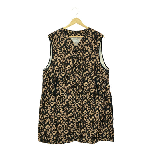 Engineered Garments Leopard Print Liner Vest Size M