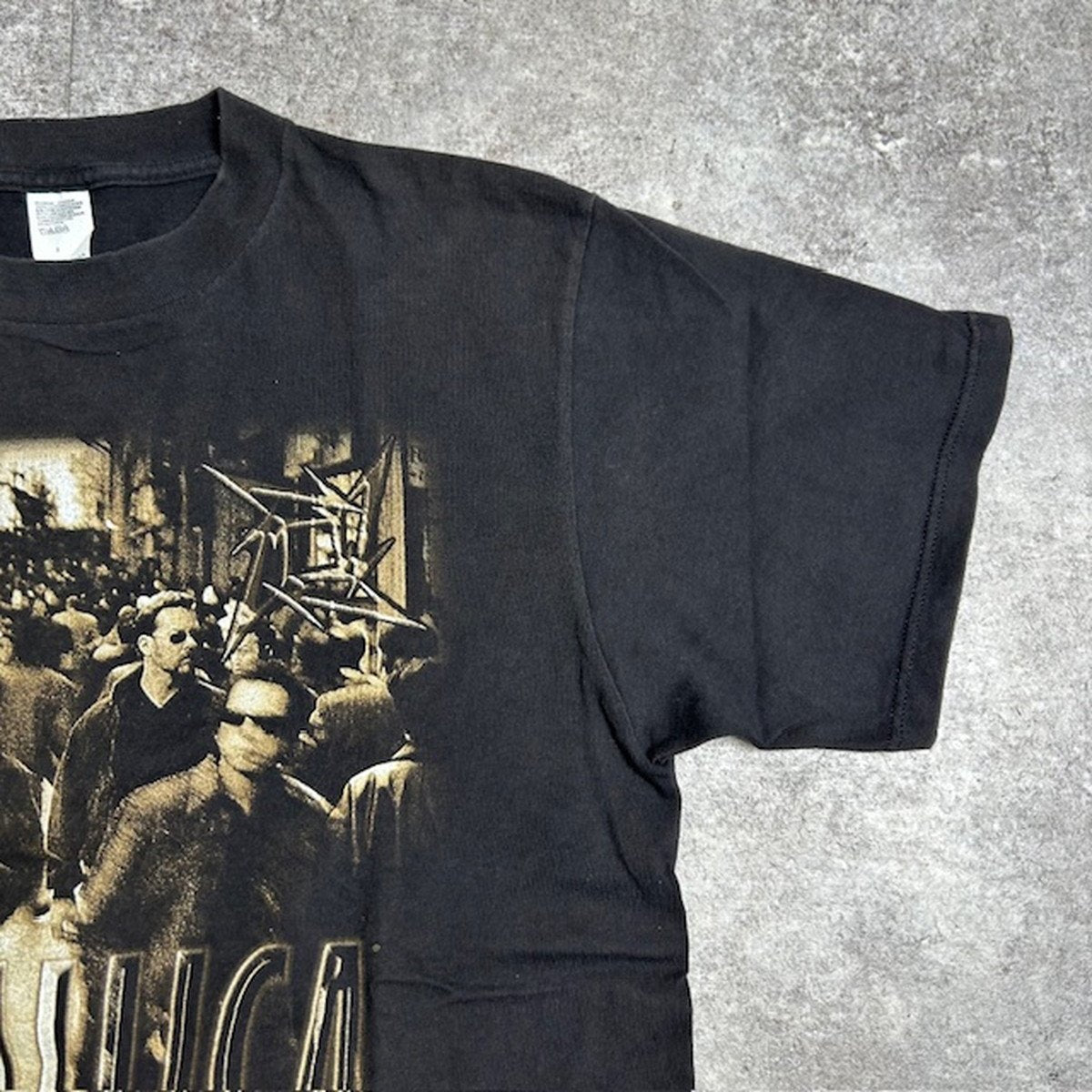 METALLICA 90s 1996 Photo Print Band T-Shirt Size L