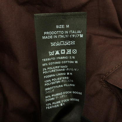 Vintage MONOBI Battle Down Cotton Coat Burgundy Size M