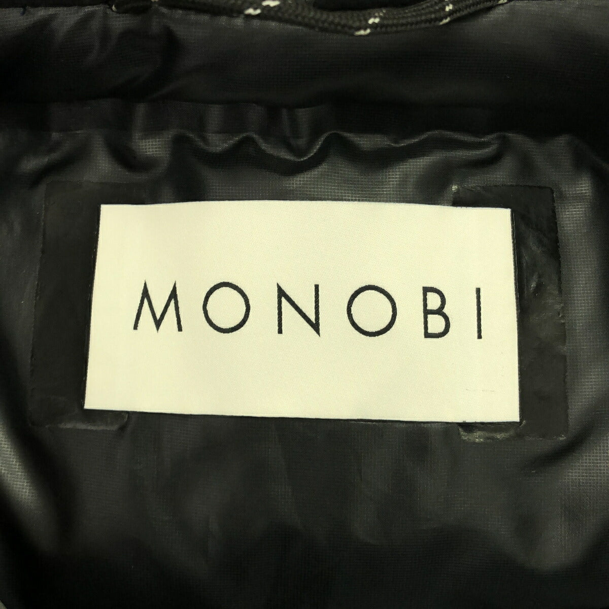 Vintage MONOBI Battle Down Cotton Coat Burgundy Size M