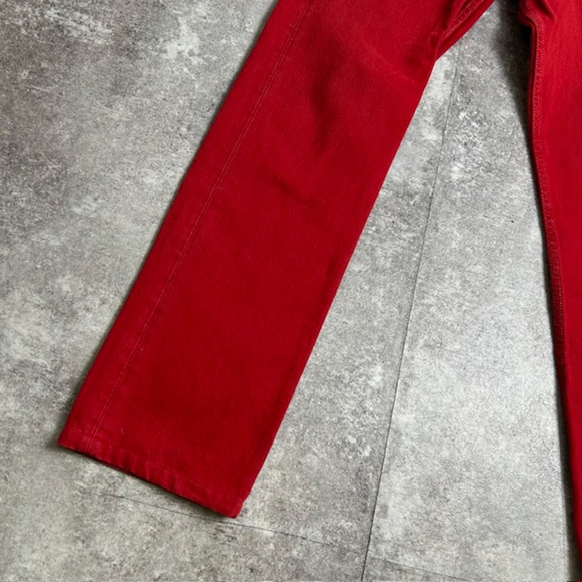 LEVI'S 90s 501 Overdyed Red USA Made Jeans Size W29