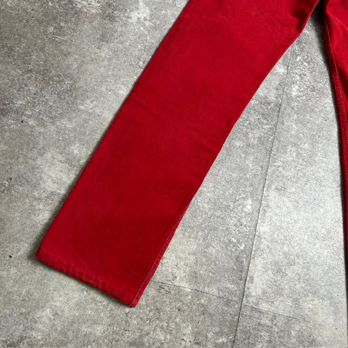 LEVI'S 90s 501 Overdyed Red USA Made Jeans Size W29