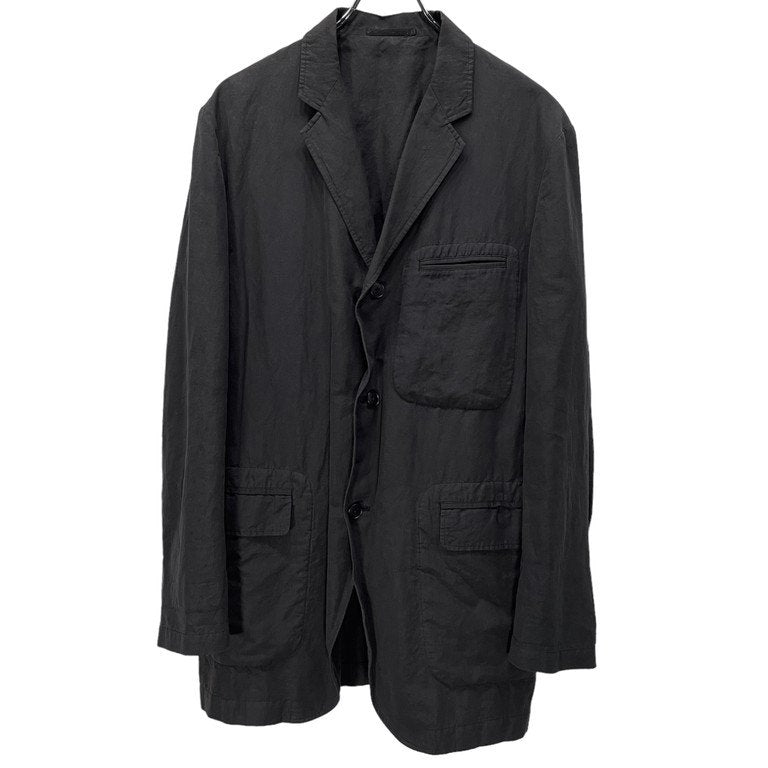 Y's for men 3-Button Cotton Linen Wool Blazer Size 3
