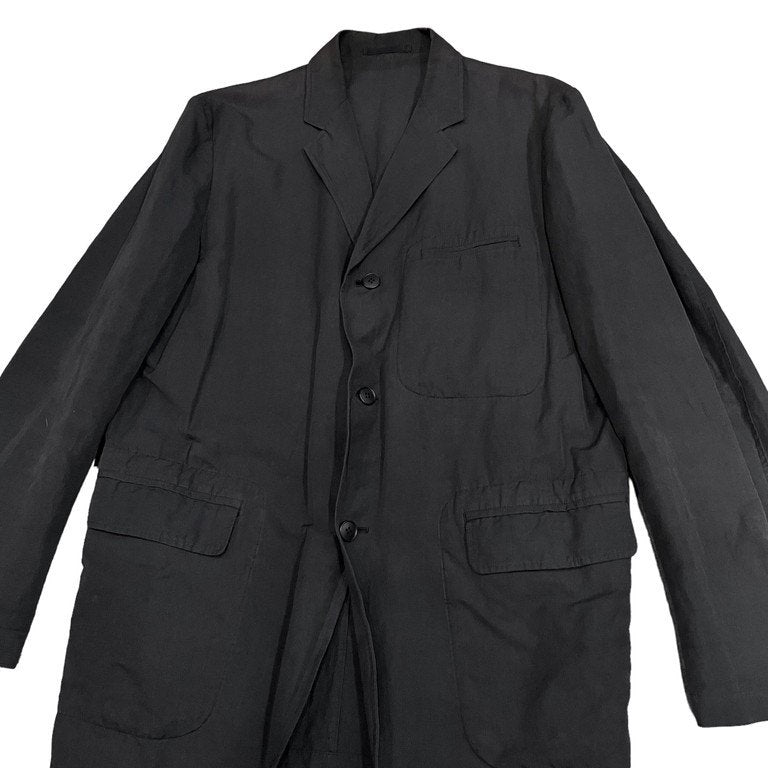 Y's for men 3-Button Cotton Linen Wool Blazer Size 3