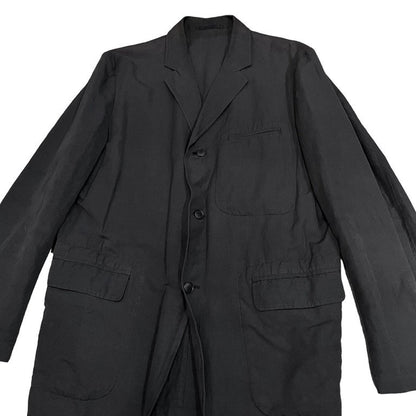 Y's for men 3-Button Cotton Linen Wool Blazer Size 3