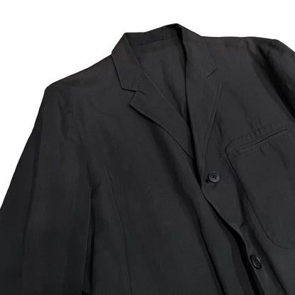 Y's for men 3-Button Cotton Linen Wool Blazer Size 3
