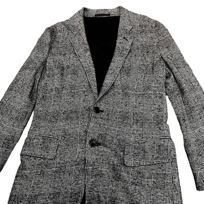 Y's for men Cotton Wool Glen Check Suit Gray Size 3