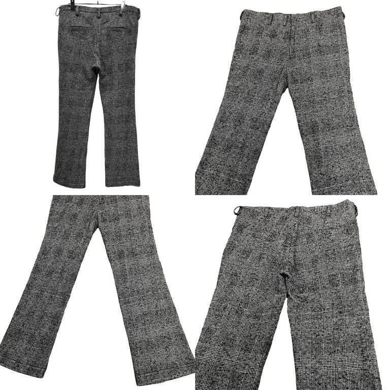 Y's for men Cotton Wool Glen Check Suit Gray Size 3