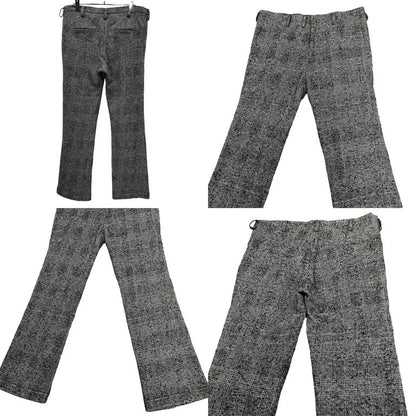 Y's for men Cotton Wool Glen Check Suit Gray Size 3