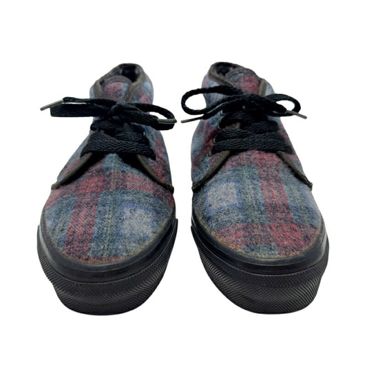 VANS 90s USA-Made Hi-Top Checkered Sneakers Multi-Color