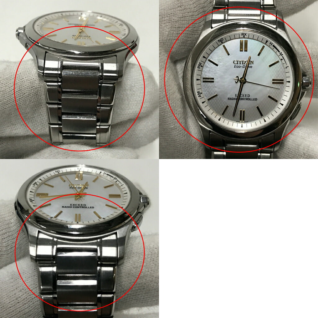 EXCEED ECO DRIVE H430-T005675 Gold Watch Size ONE SIZE